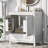 30" White Bathroom Vanity With Single Sink, Combo Cabinet Undermount Sink-622218134