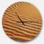 Beautiful Sand Desert Dunes - Horloge murale moderne-34141176
