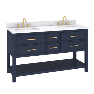 Brooks 61'' W Double Vanity
