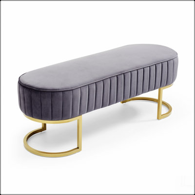 Banc Banc de chambre en velours
