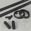 Tringle à rideaux simple réglable 1 po Ringlet, comprend les faîteaux, les supports et la quincaillerie, 36 à 72 po-83614834