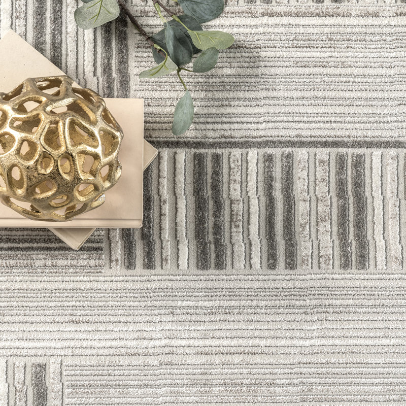 Tapis gris Ludwiga, Rectangle 8 pi x 9 pi 8 po