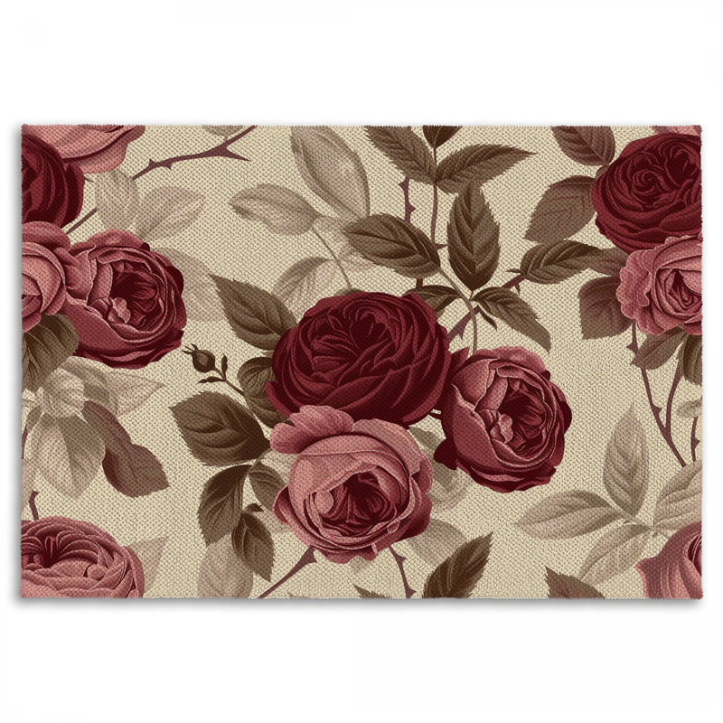 Carovella Flatweave Chenille Rug, Rectangle 5' x 7'