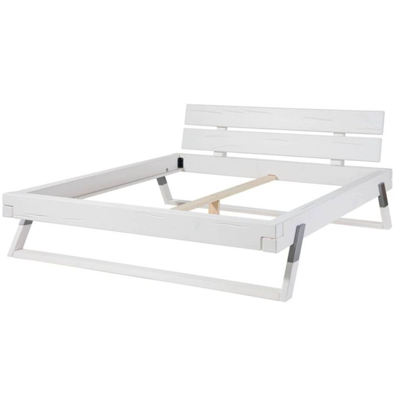 Vancouver Solid Wood Bed, 182cm W x 225cm L