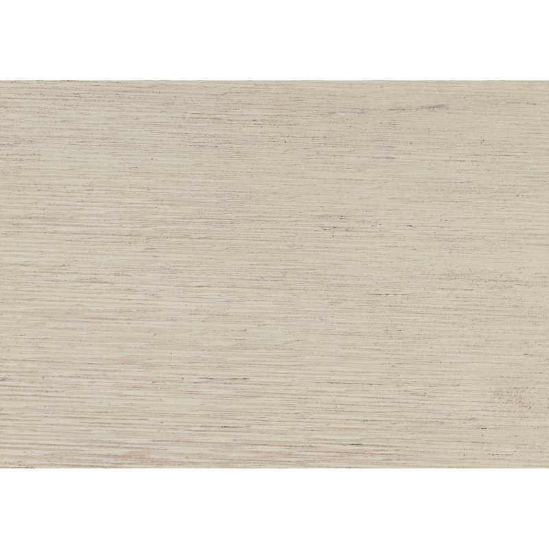 Chaises à hauteur de comptoir en bois blanc antique - Tissu texturé rembourré, style transitionnel pour salle à manger