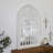 Radank Solid Wood Oval Wall Mirror