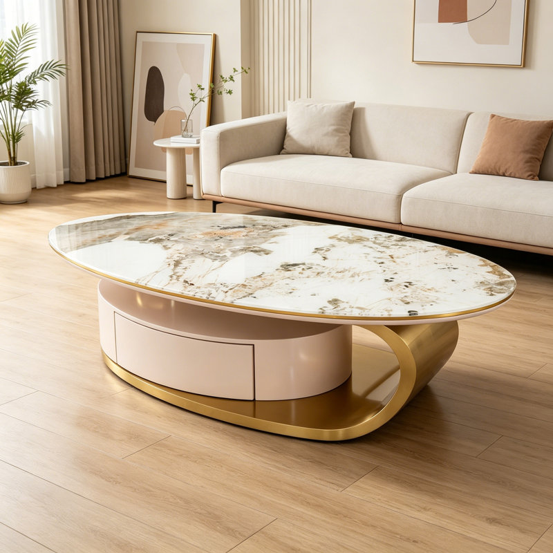 Oval Burris with Drawer