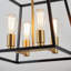 Lustre Mid-Century moderne 17 histoires Thela, argent-2053256119