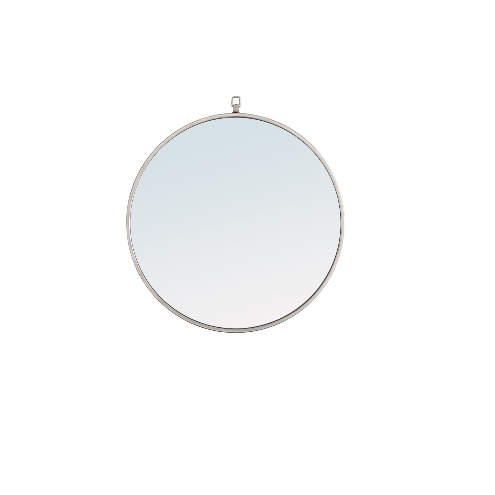 Cassie Accent Mirror, Silver, 21" x 21"