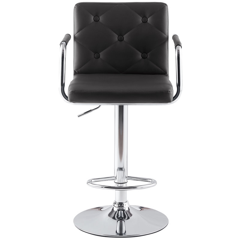 Tabouret de bar Ashelyn, gris, 4 pièces