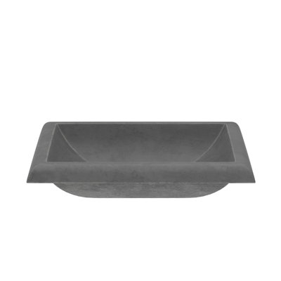 Montecito Handmade Rectangular Drop-in Bathroom Sink