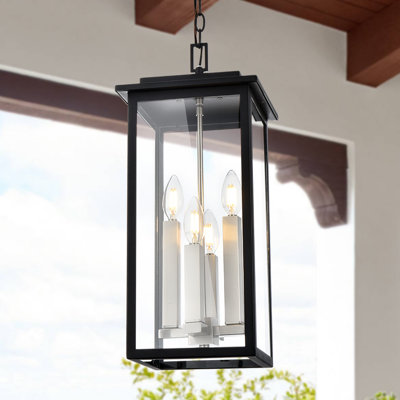 Selami 4 - Light Iron Dimmable Square / Rectangle Chandelier