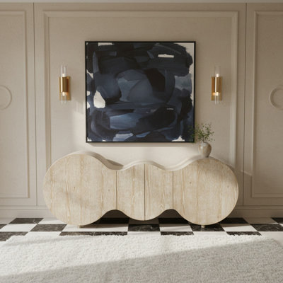 Buffet en bois massif Husnah