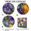 Wild Pansy Patch At The Farm II - Pansies, art mural-756416097-756416107-756416105