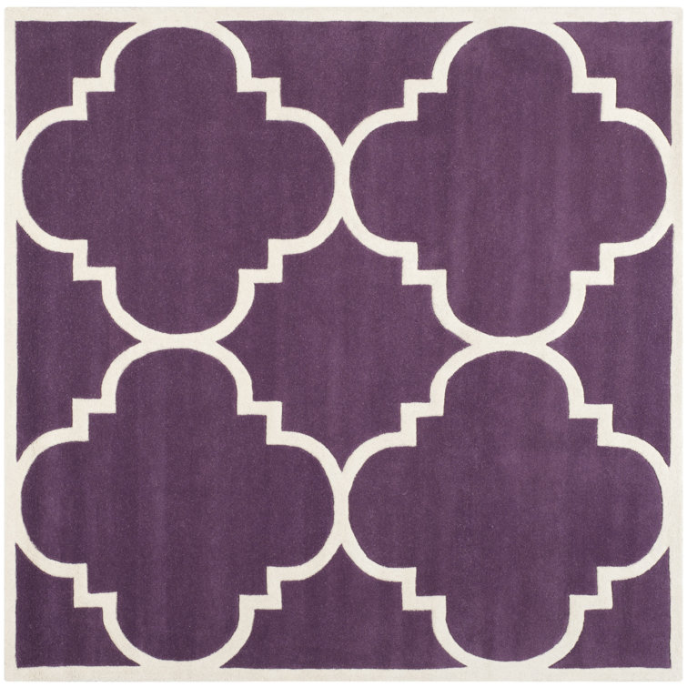 Carolene Hand Tufted Wool Geometric Rug