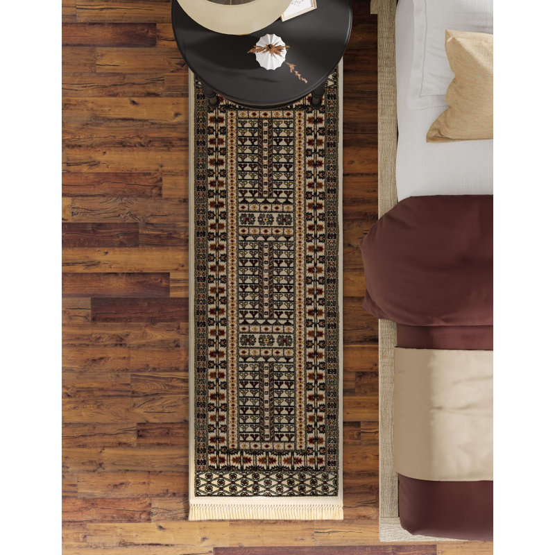 Tapis beige Aucun, Tapis de couloir 2 pi x 8 pi