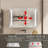 36*24'' Modern Aluminum Medicine Cabinet with LED Bathroom Mirror, Brightness Adjustment