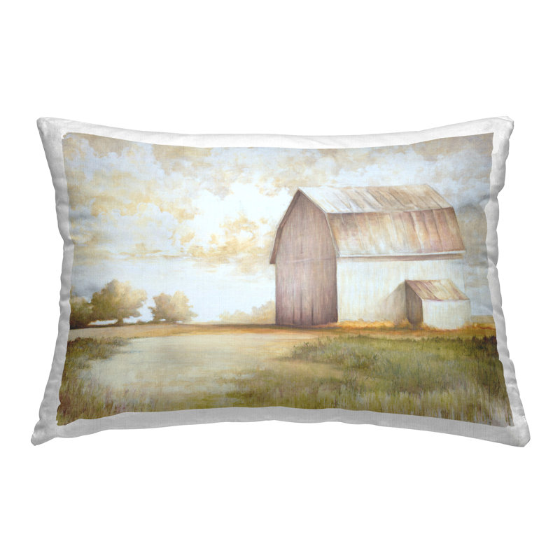 Coussin Neutral Distant Barn