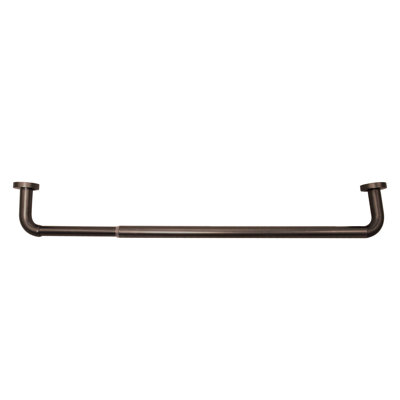 Tringle à rideaux simple réglable 0,75 "Cannava