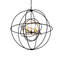 Lustre géométrique à 8 lumières Elvo