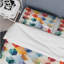 Watercolor Pastel Color Cubic Geometric - Ensemble de housse de couette géométrique-1264845388