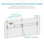 Tablettes de rangement murales Letita-1123467232