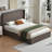 Wauseon Corduroy Upholstered Hydraulic Lift Storage Platform Bed-463554522-453186899