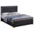 Jelissa Wood Full LED Panel Bed Black-94438238-104340581