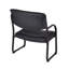Large leather guest armchair Nivaeh Crusoe