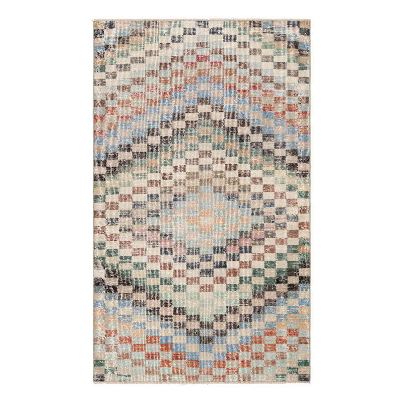 One-of-a-Kind 3'3" X 5'2" Hand Knotted Area Rug
