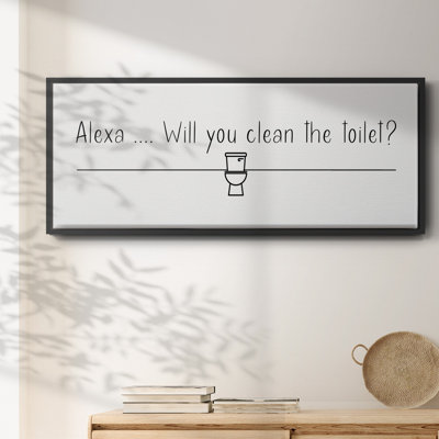 Alexa ... - Toile encadrée