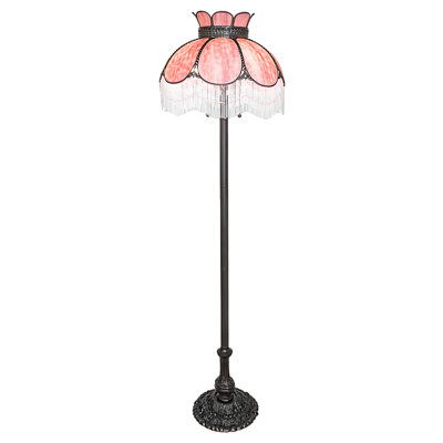 65" High Annabelle Fringed Floor Lamp