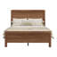 Lit plateforme en bois massif avec tête de lit à lattes et support en lattes de bois durable, aucun sommier requis-2006624246-2007827447