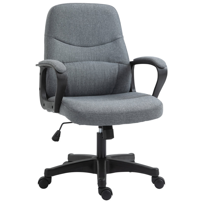 Linen Office Chair