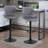 Abriel Height Adjustable Swivel Bar Stool With Back & Footrest Barstool Kitchen Dining
