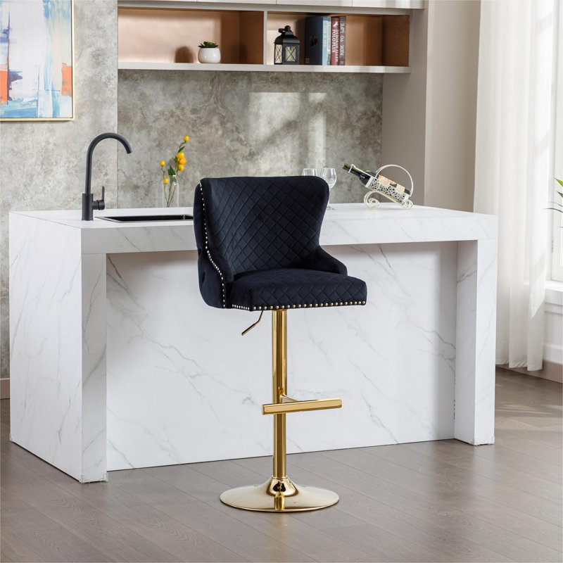 Ensemble de 1 tabouret de bar Hengming