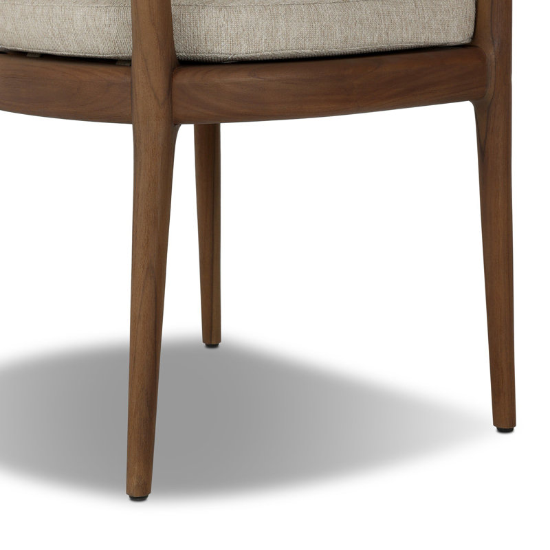 Atwood Outdoor Teak Dining Armchair