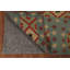Tapis oriental kilim à motif géométrique tissé à la main 6 x 9
