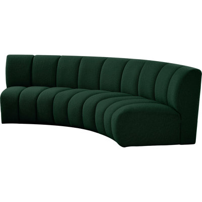 Izen Upholstered Curved Sectional Symmetrical