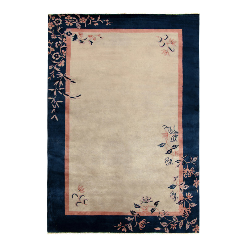 One-of-a-Kind 6'9" x 9'8" Hand Knotted Area Rug