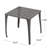 Outdoor KAI 18" SIDE TABLE
