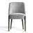 Upholstered Solid Wood Dining Chair-842358112
