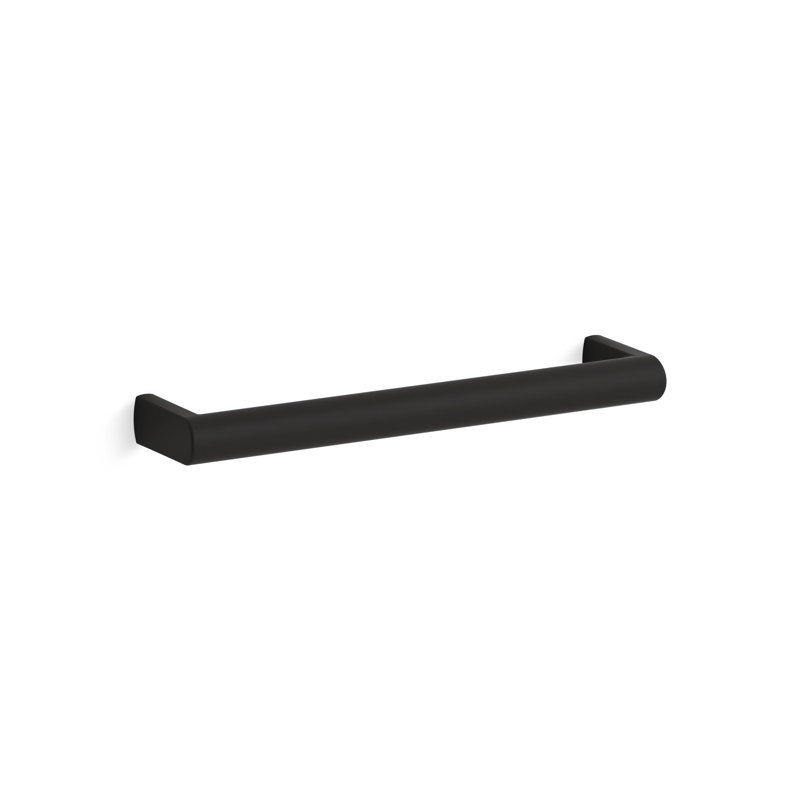 Poignée barre 7 "de Composants Elements, Noir mat
