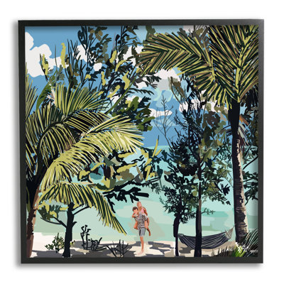 " Couple On Summer Beach " by Amelia Noyes