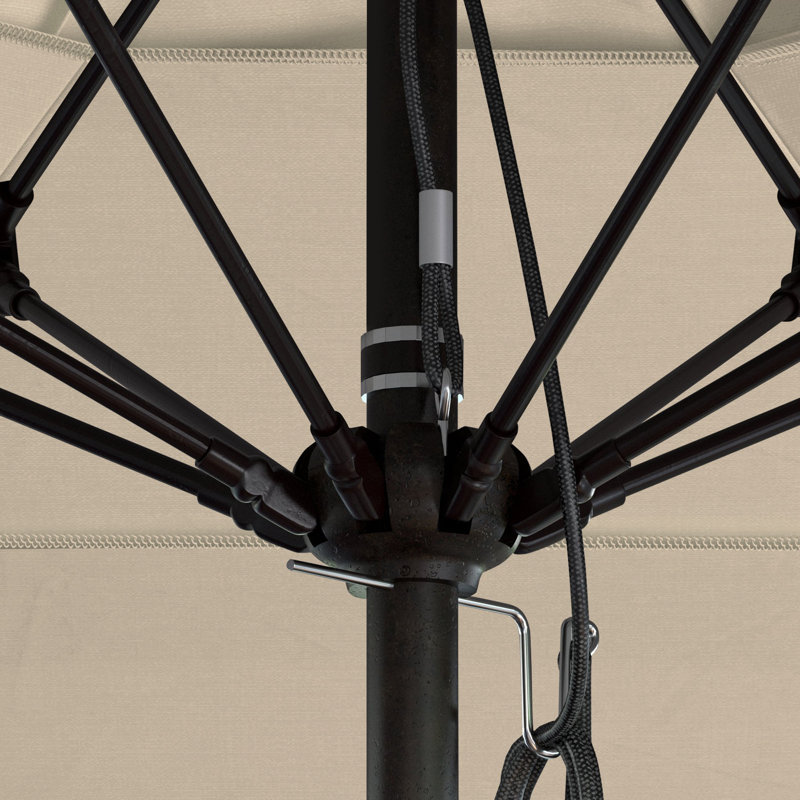 Parasol de marché 11 pi Bertile, Performance beige antique