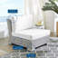 Chaise sans accoudoirs en rotin Conway-38036133