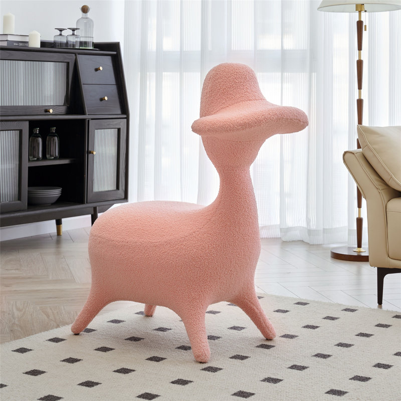 Fauteuil de jeu ergonomique pour enfants Zoomie, Rose
