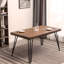 Ensemble de salle à manger 6 pièces, table à manger en épingle à cheveux avec 4 chaises et banc, 4 options de couleur-1187852889