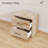 2-Drawer Nightstand Modern Bedside Table w/ Storage for Living Room Bedroom-967325059-967325058