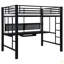 Lit mezzanine double poste de travail